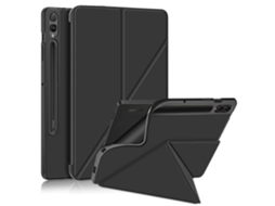 Capa Para Tablet Lurelia, Para Samsung Galaxy Tab S9 Plus 12.4 2023 X810/x816b/x818u Para Transformadores, Preto, Proteção Antiquedas