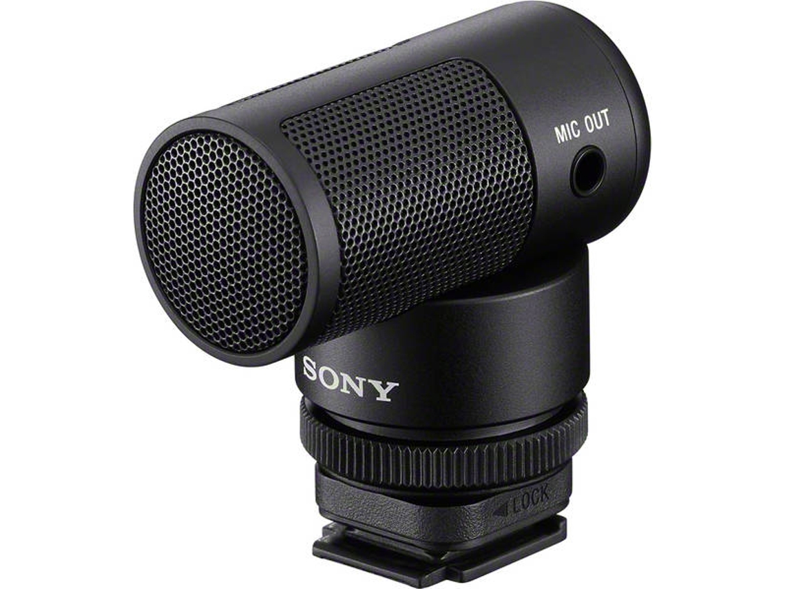 Microfone Shotgun SONY ECMG1Z.SYU Preto