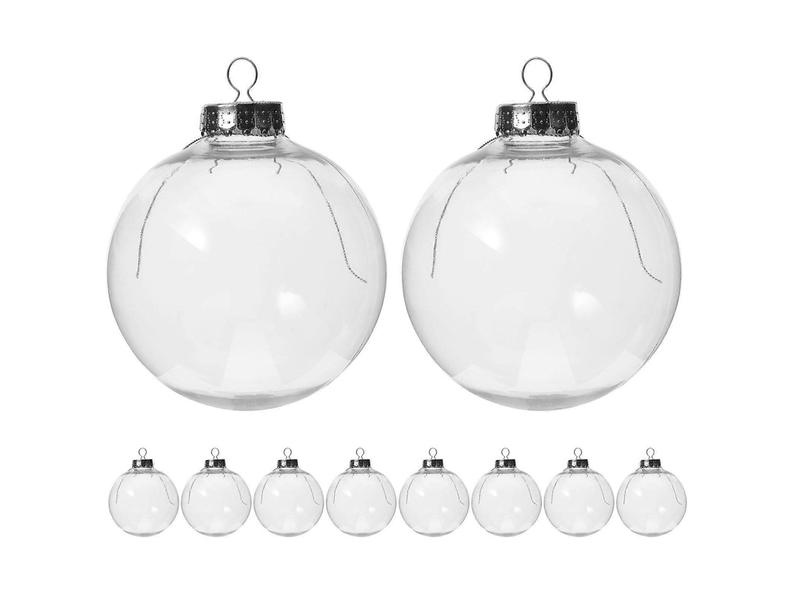 Conjunto De 10 Bolas De Natal Criativas Para Pendurar Na Rvore De Natal E Decorar Festas Natalinas. Hengjian