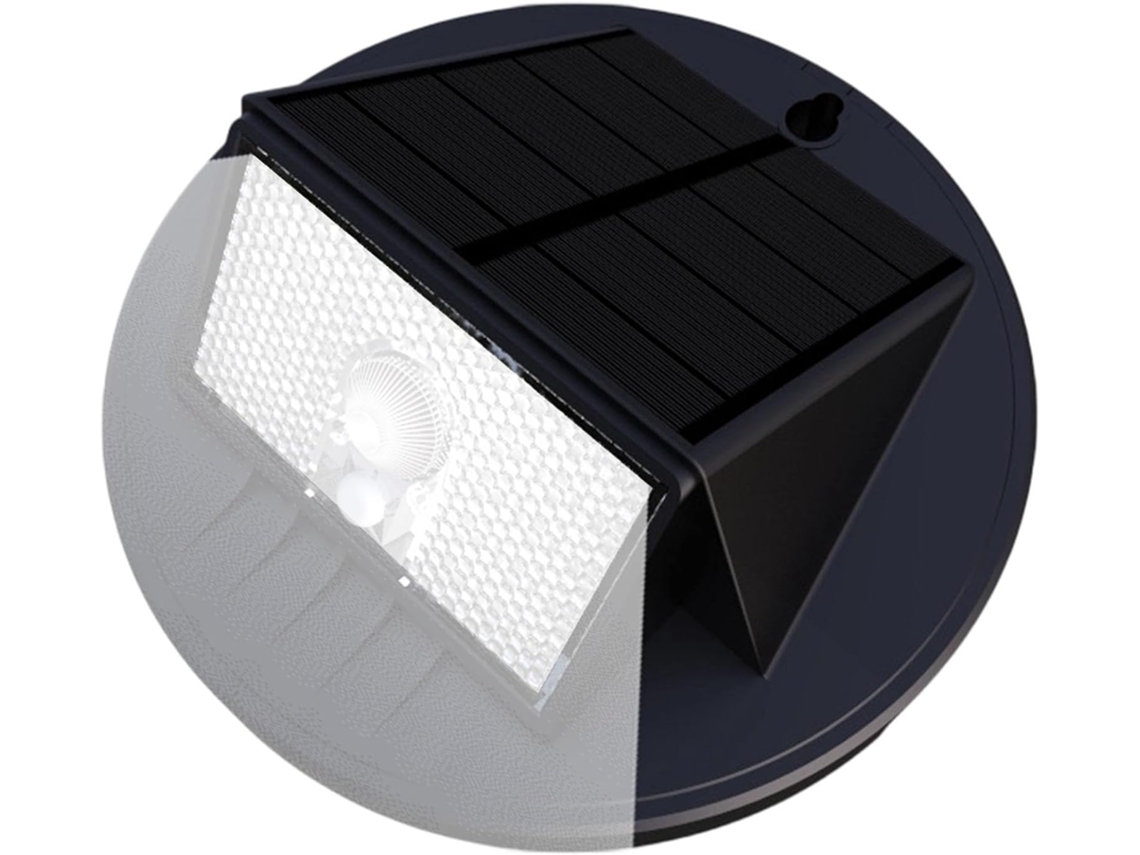 Refletor Solar Para Cerca, Lanterna Decorativa Led À Prova D'água Com