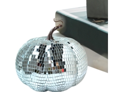 Bola De Discoteca De Halloween, Enfeites Artificiais Com Glitter | Em Formato De