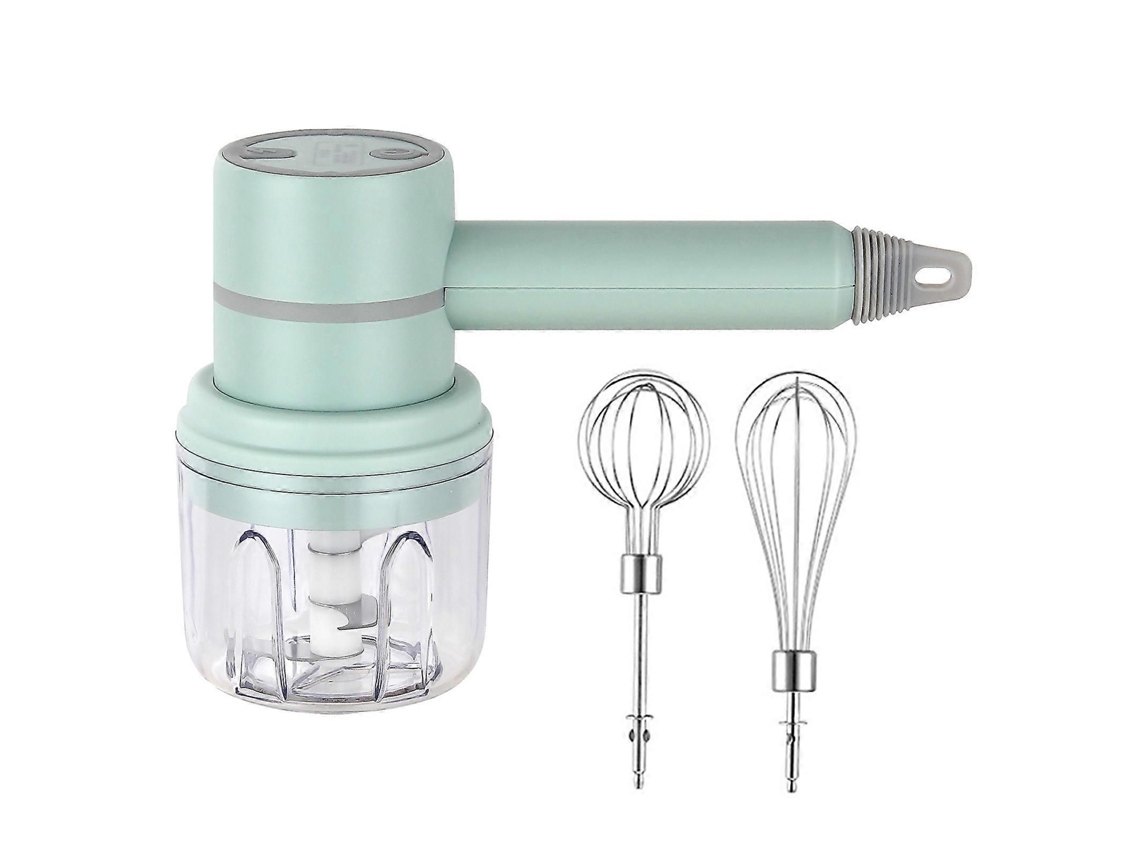 Batedeira 3 em 1 Totalmente Automática com Alimentação Usb, Batedor de Imersão para Bolos e Doces, 3 Velocidades. TAISHENGDA