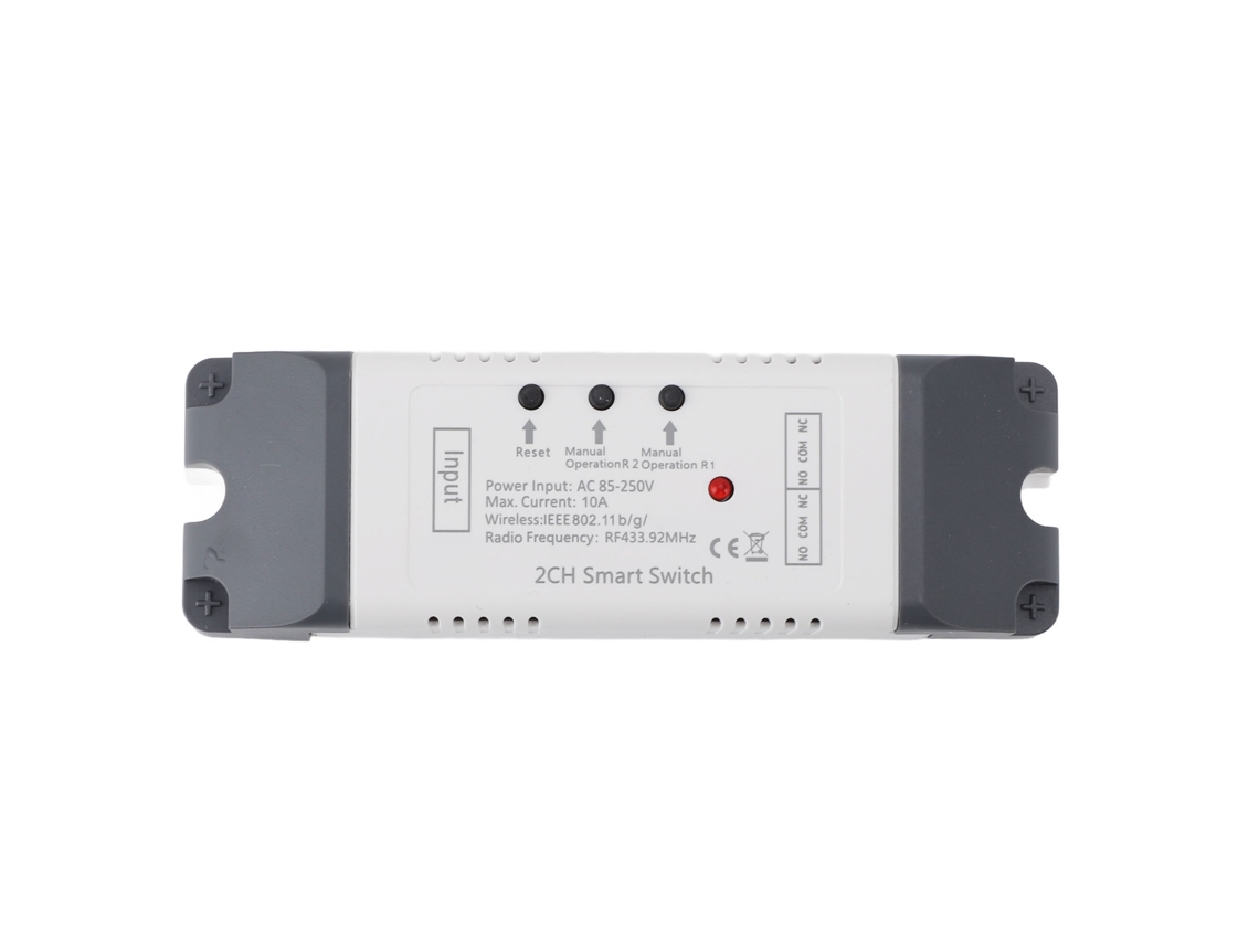 Laxiscreed Interruptor De Controle Remoto Sem Fio 2200w, 3 Modos E 2 Canais Para Ligação Remota
