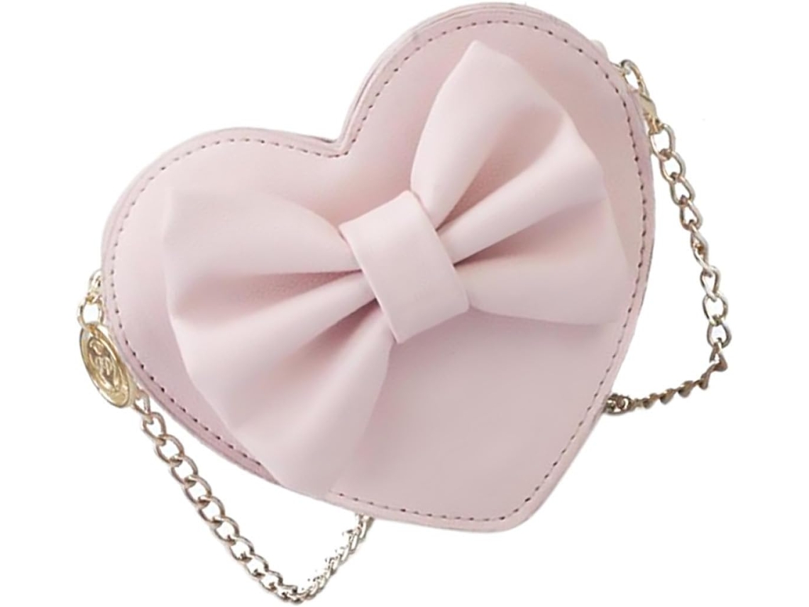 Bolsa Transversal Ciieeo Creative Heart Para Mulheres, Corrente Elegante Em Pu, Leve E Versátil.