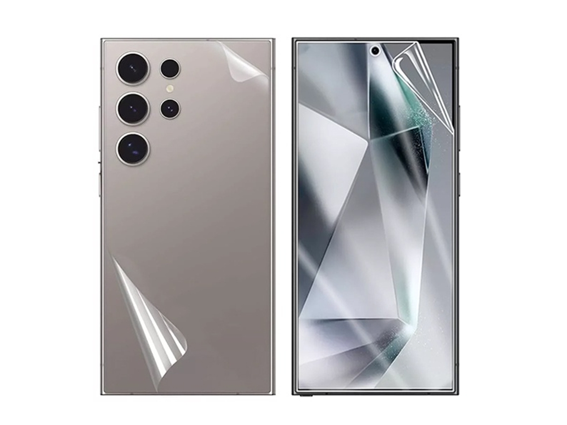 Película de Ecrã Frente Verso para Samsung Galaxy S25 Ultra PHONECARE Hidrogel Transparente