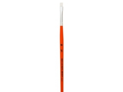 Pincel LG Nº2 Espat Pelo Branco P/Tecido
