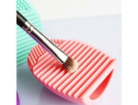 1pçs Escova De Lavagem De Pincéis De Maquiagem Cleaner Egg Para Pincéis Cosméticos Silicone Limpeza Ferramentas De Limpeza Luo Dao