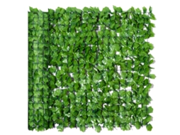 Cerca Viva Artificial 300x100cm, Verde Claro, Ideal Para Decoração De Varandas E Paredes, Resistente A Uv E Fácil De Manter Liptaptyn