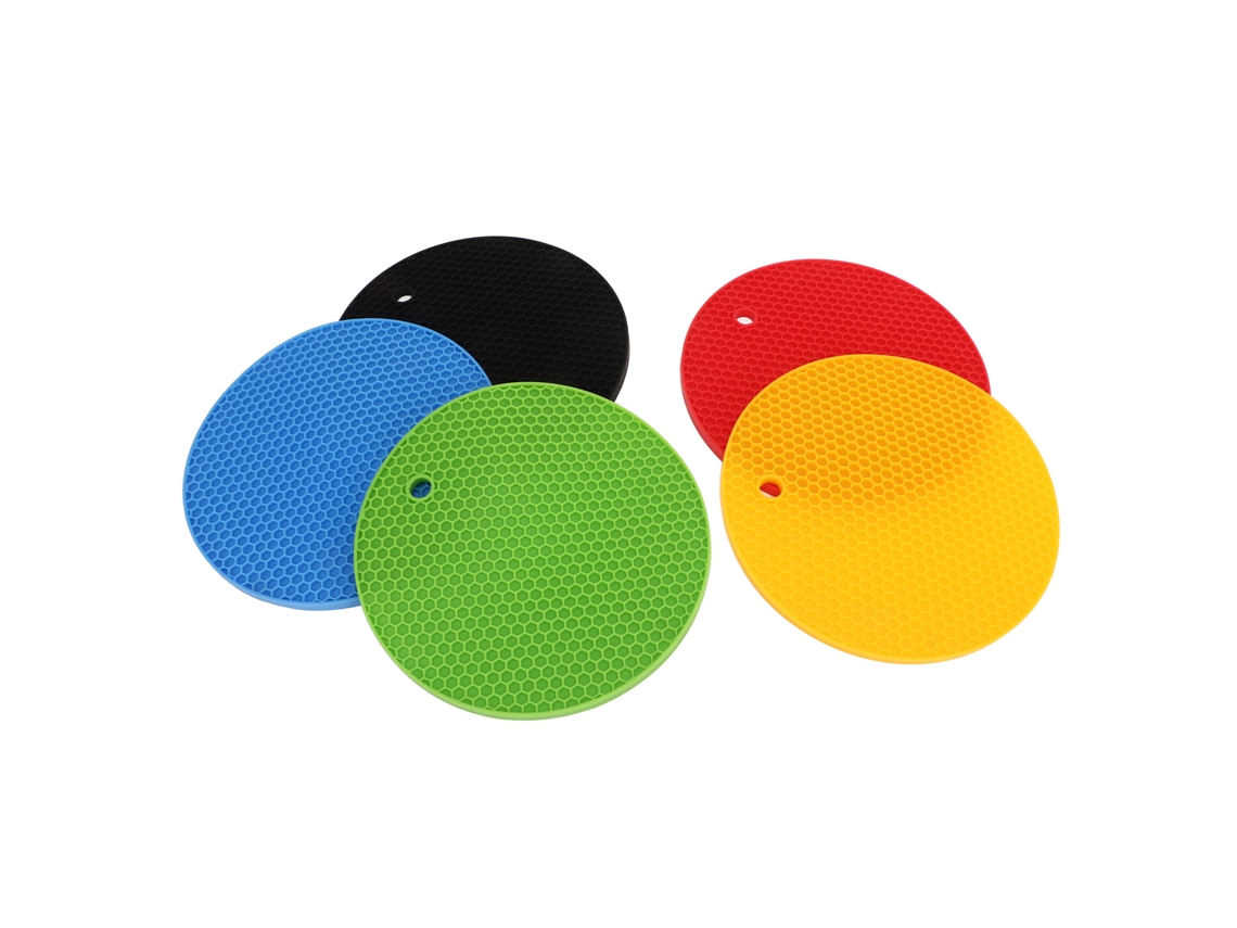Primerox Almofadas de Silicone Redondas Resistentes ao Calor