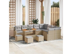 Vidaxl Conjunto De Sofá De Jardim 13 Unid. 12-número De Lugares