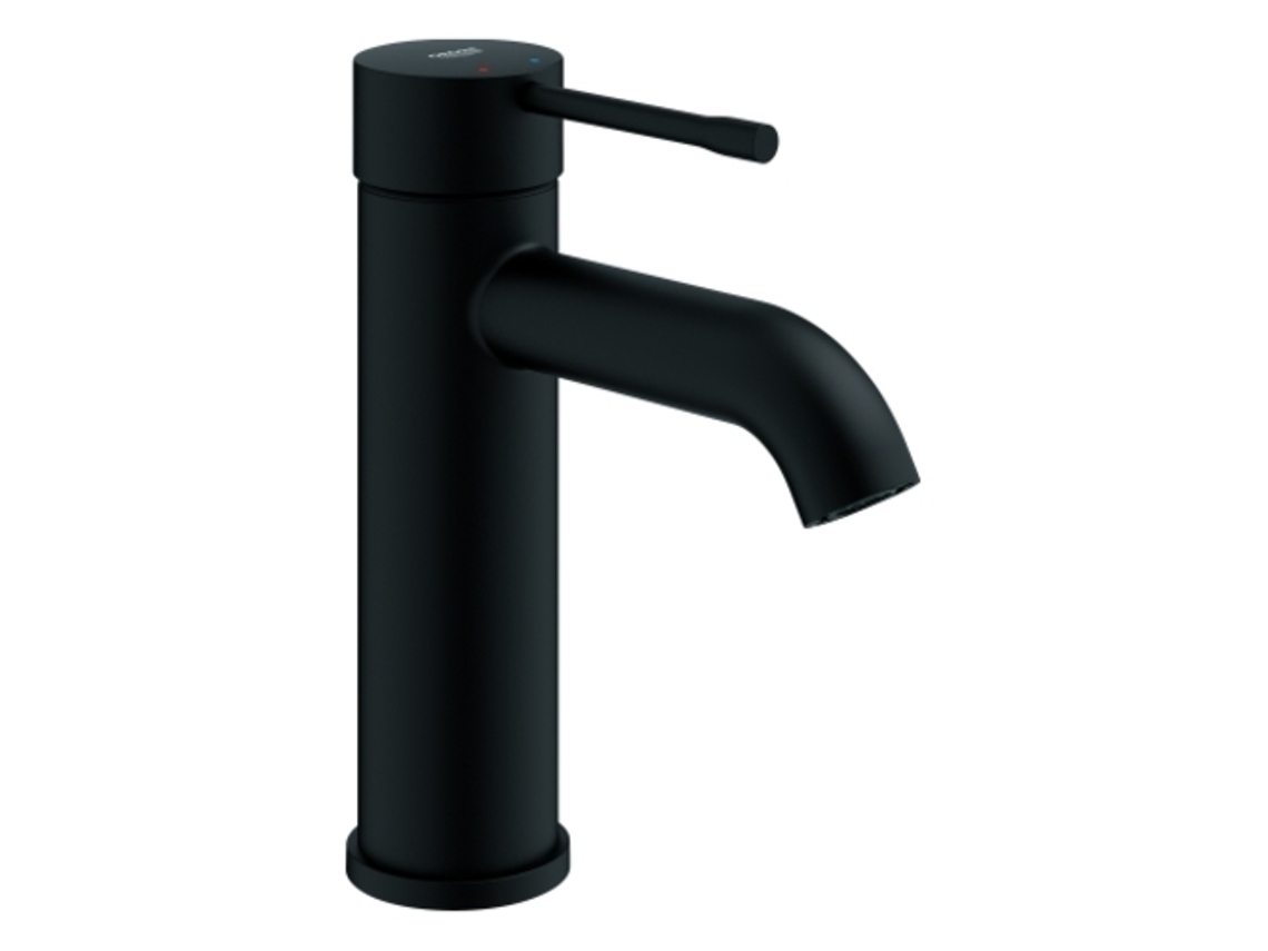 Essence Misturadora Monocomando De Lavatório, Tamanho S, Projeção 116mm, Sem Descarga, 24172kf1, Cor Preto Fantasma Grohe