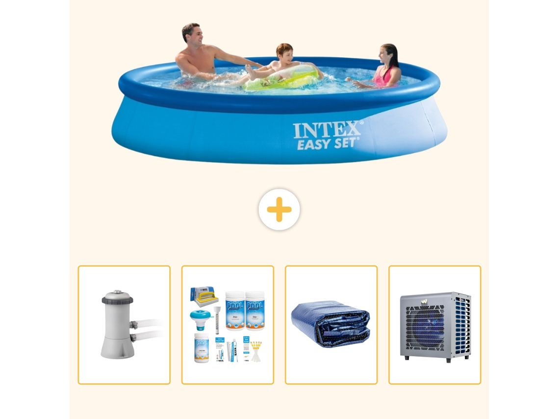 Intex Piscina Easy Set Redonda - 366x76 Cm - 5-peças S302