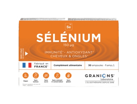 Selênio 30 Ampolas GRANIONS