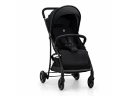 Carrinho De Bebé Ultra-leve Asalvo Milán - Reclinável, Arnês 5 Pontos, Spf50+, Até 15 Kg - Preto