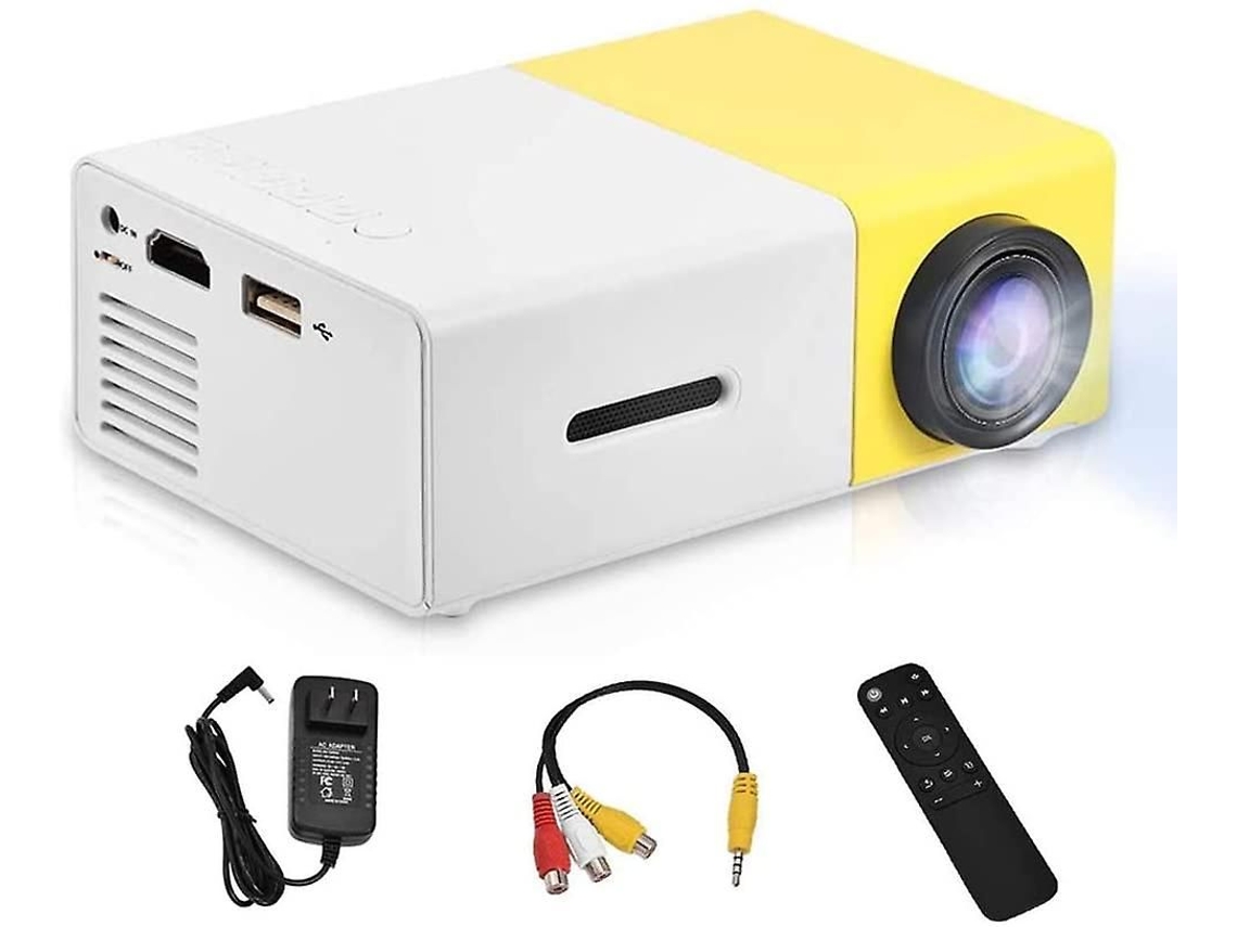 Projetor Led Portátil 1080p Mini Projetor De Home Theater, Suporte Para Filmes Brilvibera
