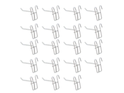 Ganchos de Painel Gridwall para Loja 15pcs
