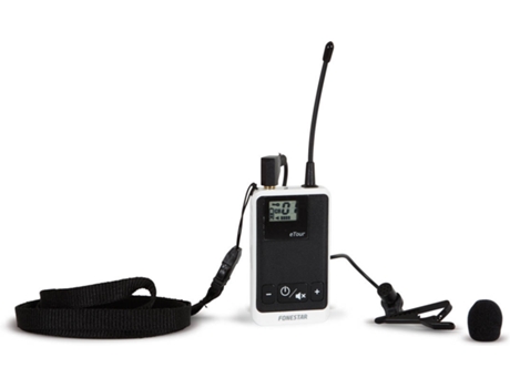 Transmissor sem fios FONESTAR TOUR-1T Branco — 16 Canais