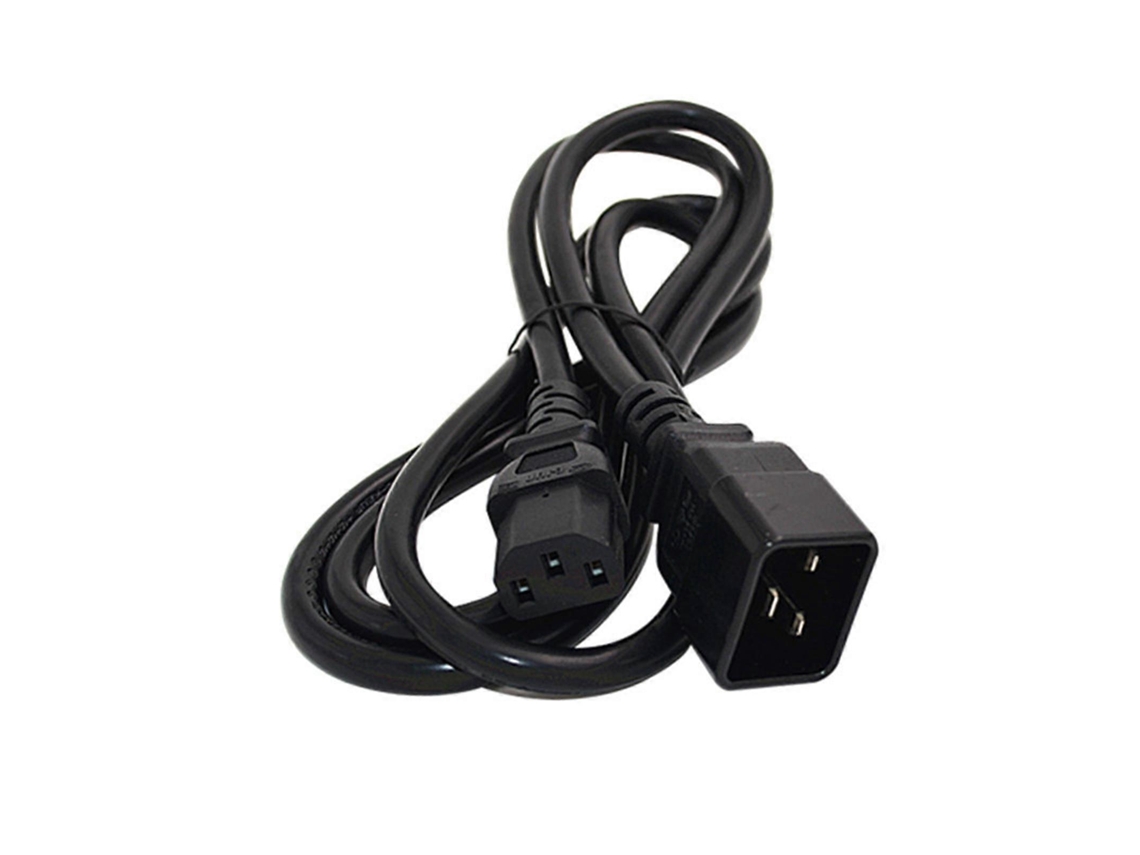 Lurelia Cabo De Alimentação C20 Para C13, Preto, 5.9ft, 16a