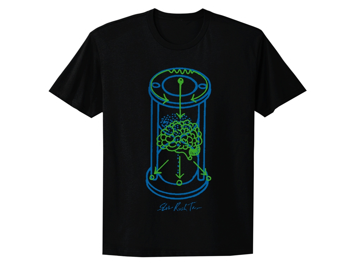 Tame Impala Hourglass Black T shirt ROCKINSTONE Unisex Adults Best Sellers Size:xl