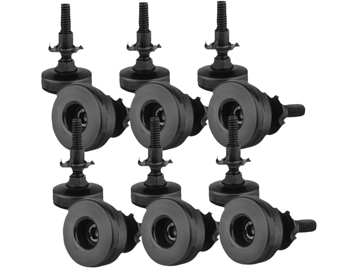 Villcase Conjunto De 12 Pés Ajustáveis Para Móveis, Ideal Para Armários, Mesas E Cômodas
