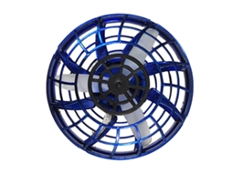 Manual Do Drone Volador Spinner Brinquedo Ufo Leve Fácil De Usar Presente Para Crianças Interior Exterior Azul