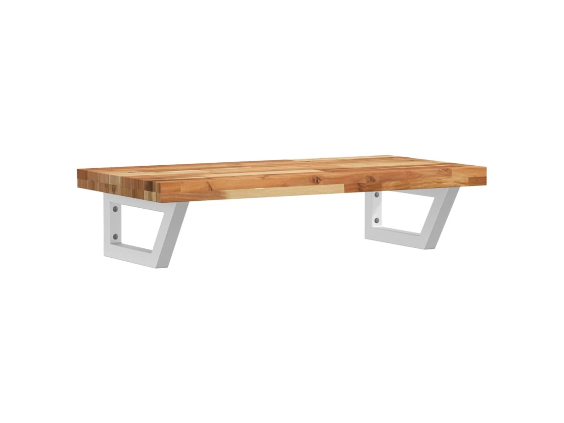 Basin Shelf, Basin Shelves Vidaxl Marrom Madeira De Acácia (80 X 40 X 4 Cm)
