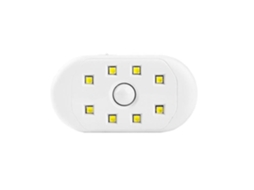 Lâmpada Led Portátil para Unhas Mini Lâmpada Recarregável Usb com Gancho para Esmalte em Gel Ótima Ferramenta Cosmética A347