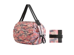 Sacola De Compras Dobrável E Ecológica, Ideal Para Viagens, Com Alça De Ombro, Portátil E Reforçada, Perfeita Para Supermercados E Compras Em Geral.