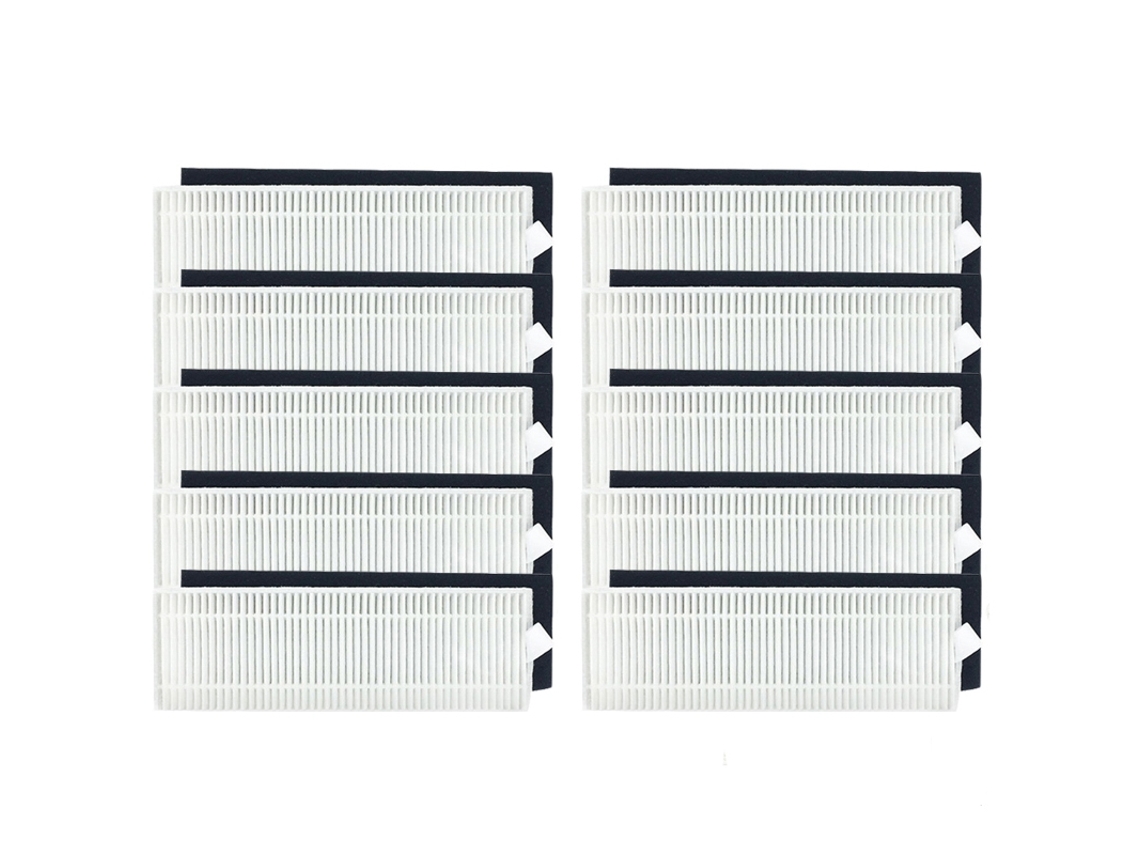 10 peças kit filtro hepa para proscenic m7 pro acessórios aspirador de pó, filtro de vácuo robô para proscenic m7 pro/max