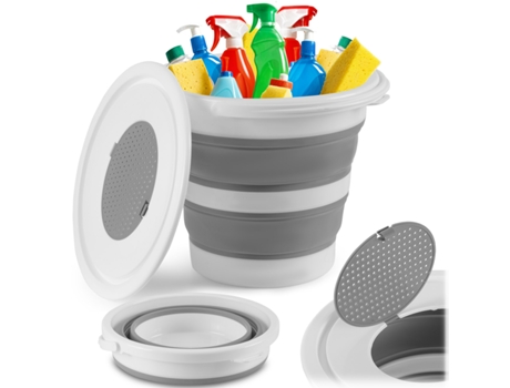 Cubo Dobrável com Asa MS-681 da Massido: Prático e Versátil