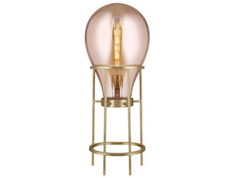 Candeeiro Pendente 40x108 cm Âmbar Hatann M LUMINECA