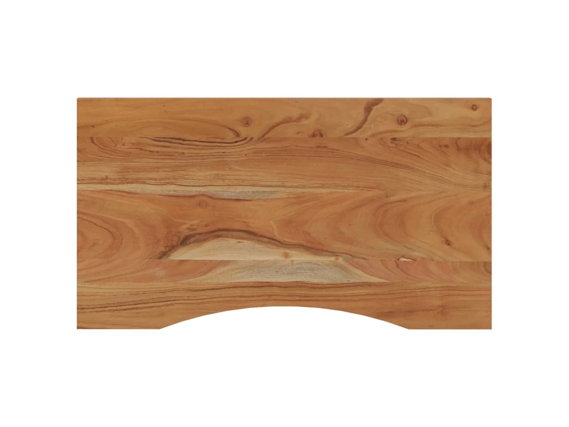 Desk Top, Desk Tops Vidaxl Marrom Madeira De Acácia (90 X 50 X 2.5 Cm)