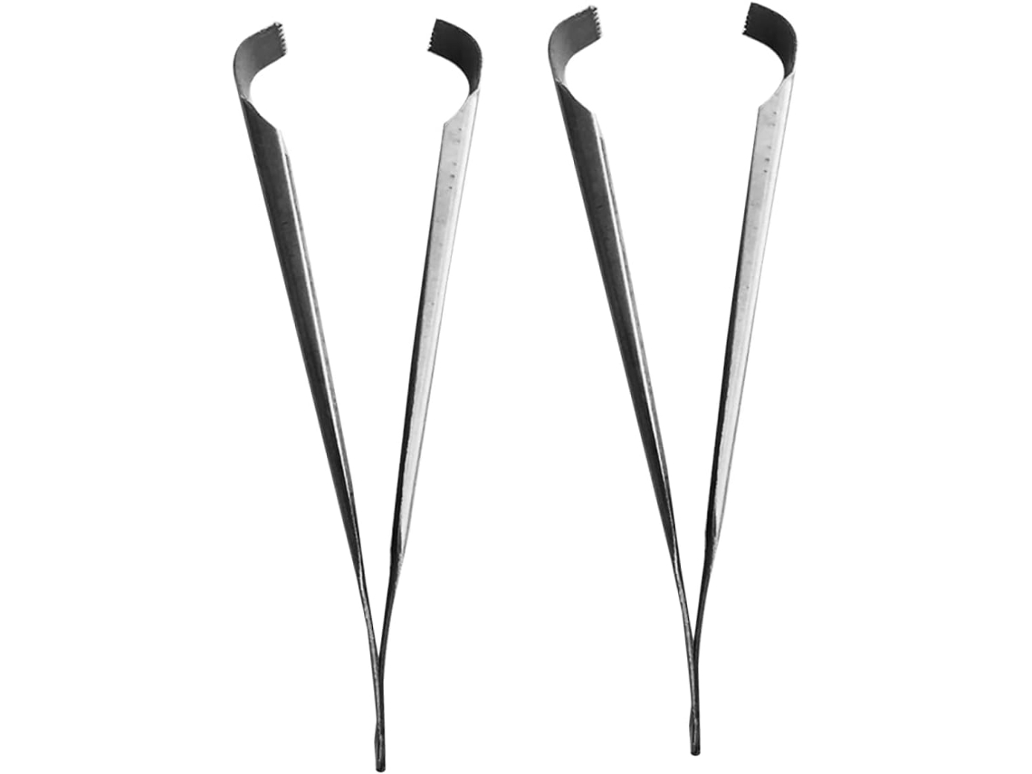 Conjunto De 2 Pinças Para Crustáceos Sosoport Em Aço Inoxidável, Utensílio De Cozinha Multifuncional Para Enguias E