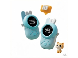 Walkie talkie infantil com desenho animado e alta definição AQUAFORGE
