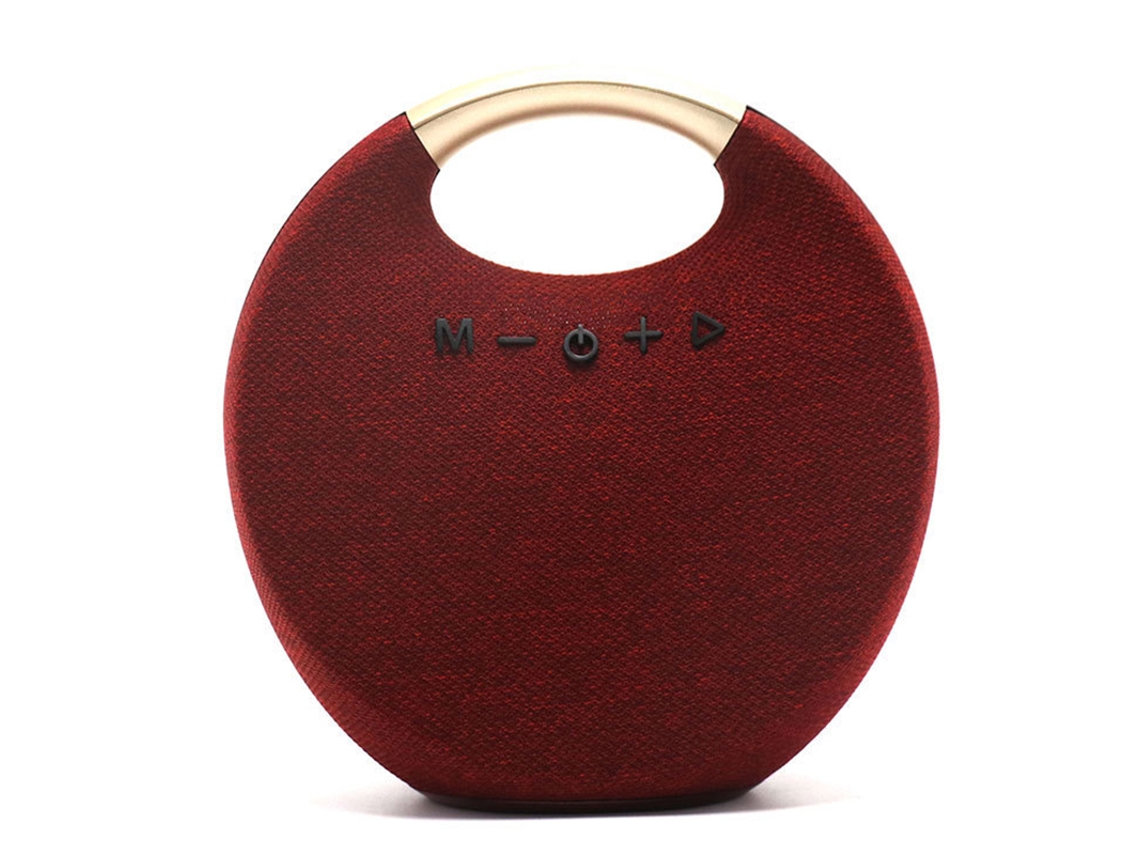 Alto falante Bluetooth Portátil de 5w MDUG (vermelho)
