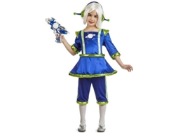 Fato de Menina DISFRAZZES Marcianinha (Tam: 5 a 6 anos)