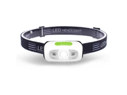 2026 lanterna Frontal Led para Exterior com Sensor Ir e Modos de Luz Ajustáveis