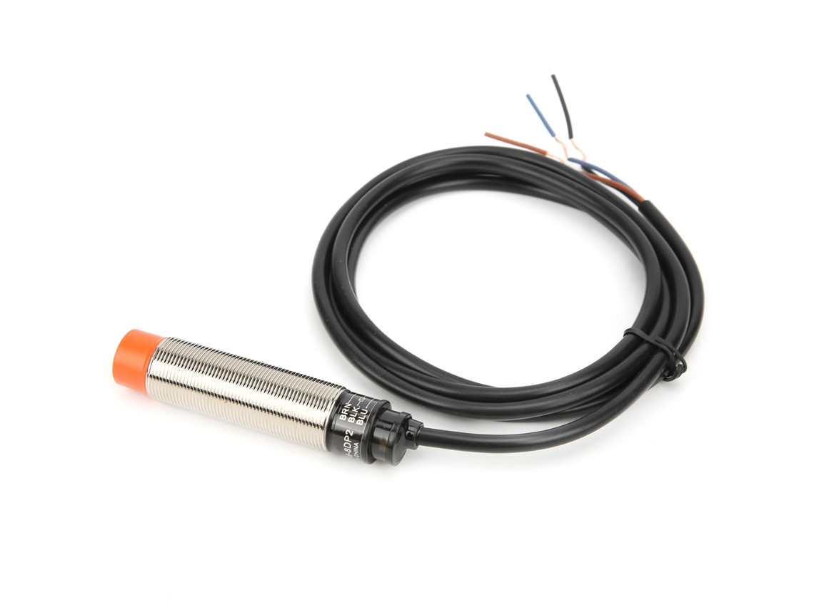 Laxiscreed Bússola De Proximidade Cilíndrica 3 Fios Nc Para Deteção, Alimentação Dc 10-30v
