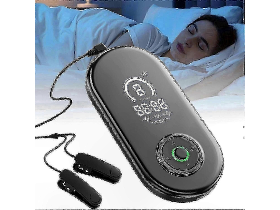 Aparelho de Sono com Microcorrente e Clipes Auriculares para Alívio da Ansiedade e Redução da Fadiga. TAISHENGDA