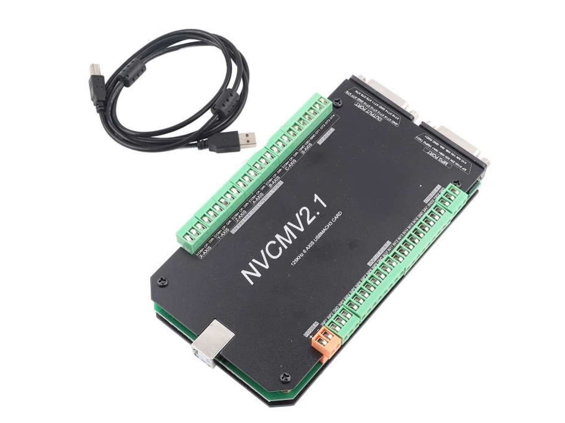 Placa de Controle de Movimento Mach3 Controlador Nvcm Durável de 4 Eixos com Placa de Circuito Cnc HURRISE