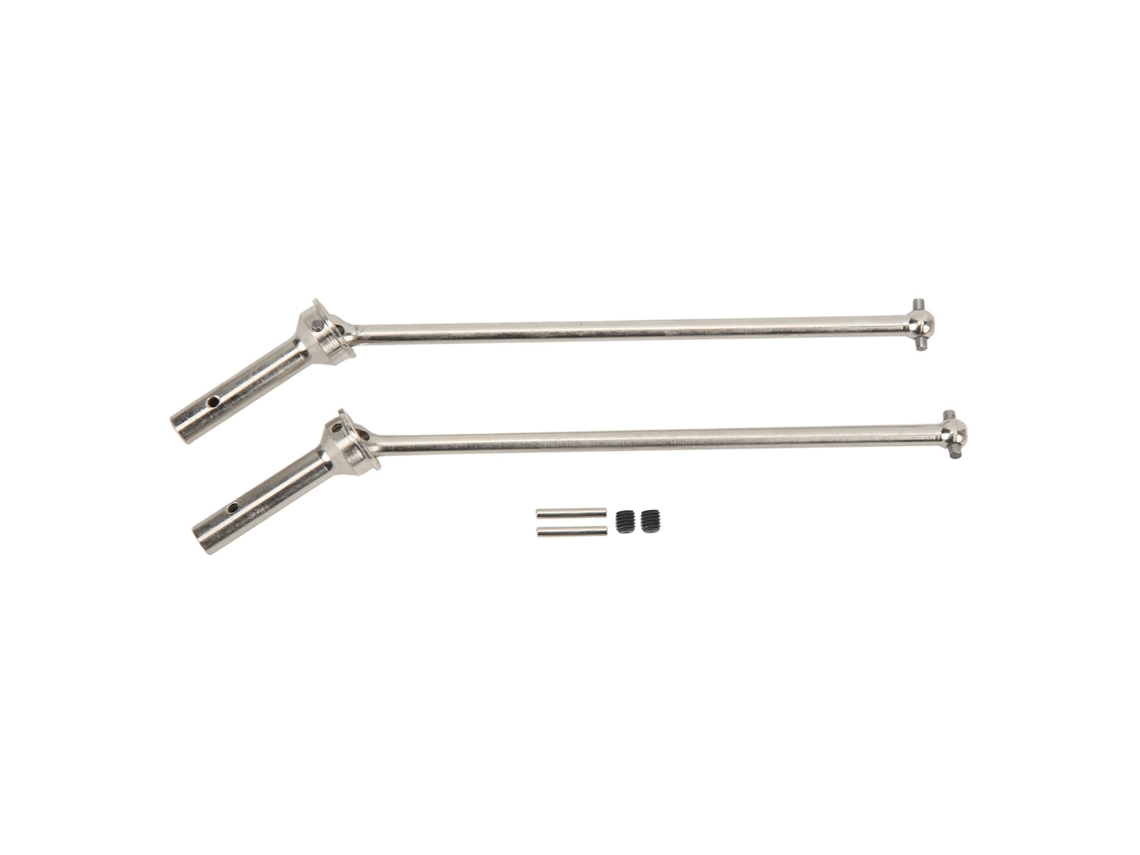 2pcs Eixo De Transmissão Cvd De Aço 185mm Para Carro Rc Arrma 1/7 1/8 Dianteiro E Traseiro