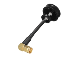 Antena Realacc Pagoda Lhcp de Ângulo Reto 5.8g 5dbi 50w Omni Fpv Branca, 1 Unidade, Rp sma Macho, para Drone Rc MDUG