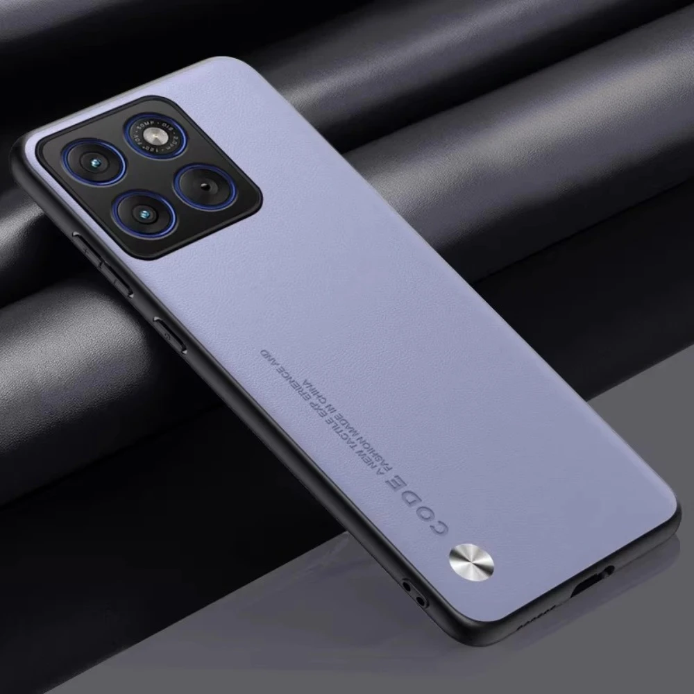 (roxo, Motorola Moto G15) Capa Protetora Luxuosa Em Couro Pu Fosco Para Motorola, Resistente A Choques E Quedas.