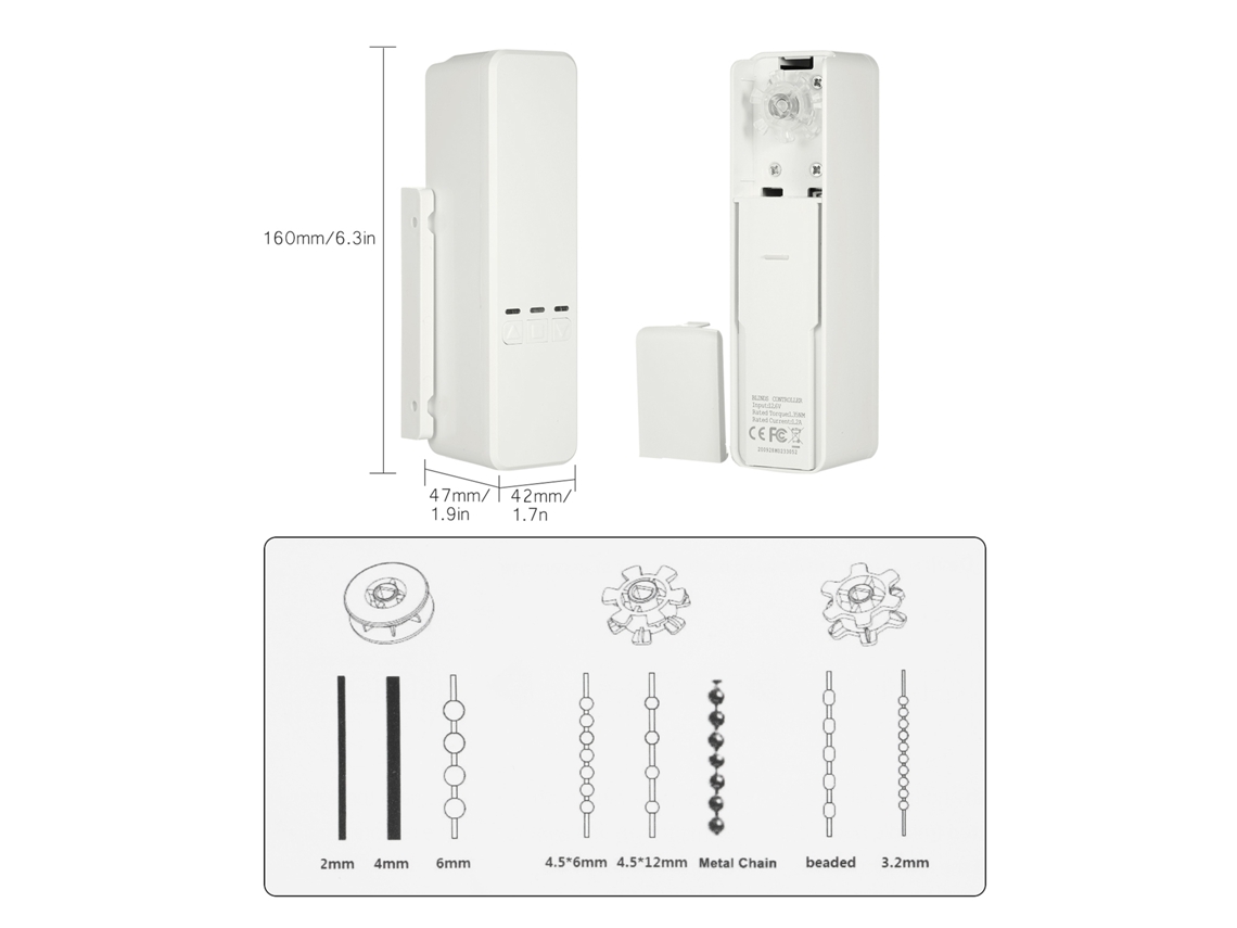Laxiscreed Cortinas Rolantes Elétricas Wifi Inteligentes Com Controle Por App E Voz