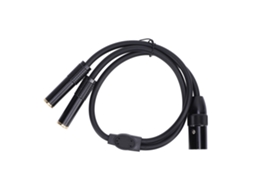 Aetheria cabo Divisor Y Xlr Macho para 2x 6,35mm Fêmea Conversor Estéreo 1,8m