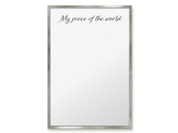 Magnetic Board My Piece Of The World For The Living Room Espelharte (40x60 Cm)
