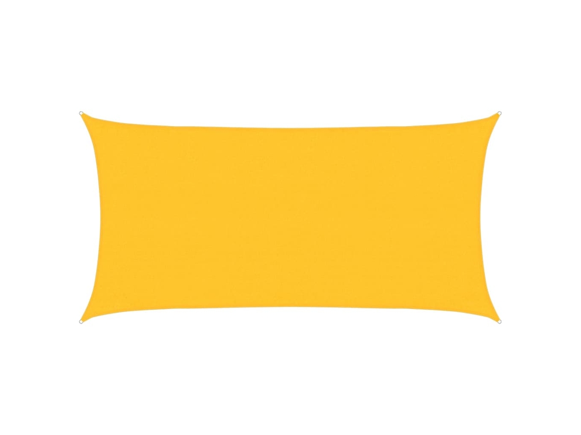 Para sol Estilo Vela 160 G/m² 3x6 M Pead Amarelo MAISON EXCLUSIVE