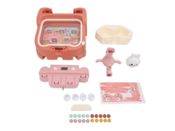 Jogo De Mesa De Bolinhas Para Crianças: Batalha Com Pontuação, Quebra-cabeça Interativo Educativo Rosa