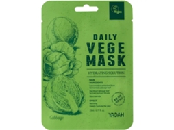 Yadah Daily Vege Kohl Máscara Facial De Celulose 23 Ml