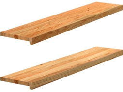 Window Sill, Window Sills Vidaxl Marrom Madeira De Carvalho (120 X 25 X 2 Cm)